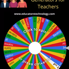 Random Group Generators  for Teachers